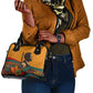 Patrice Lumumba Shoulder Handbag with Profile Portrait and Bold Africa Will Rise Statement - African Pride