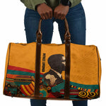 Patrice Lumumba Travel Bag with Profile Portrait and Bold Africa Will Rise Statement - African Pride