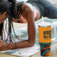 Patrice Lumumba Tumbler With Handle with Profile Portrait and Bold Africa Will Rise Statement - African Pride
