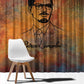 Patrice Lumumba Window Curtain with Line Art Portrait and Truth Cannot Be Killed Inspirational Quote - African Pride