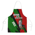 Jomo Kenyatta Apron Patriotic Colors Design and Father of the Kenyan Nation Tribute - African Pride