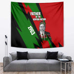 Jomo Kenyatta Tapestry Patriotic Colors Design and Father of the Kenyan Nation Tribute - African Pride