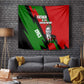 Jomo Kenyatta Tapestry Patriotic Colors Design and Father of the Kenyan Nation Tribute - African Pride