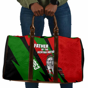 Jomo Kenyatta Travel Bag Patriotic Colors Design and Father of the Kenyan Nation Tribute - African Pride