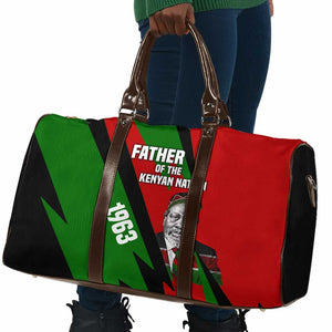 Jomo Kenyatta Travel Bag Patriotic Colors Design and Father of the Kenyan Nation Tribute - African Pride