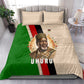 Jomo Kenyatta Bedding Set Uhuru and Kenyan Heritage Quote Tribute - African Pride