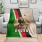Jomo Kenyatta Blanket Uhuru and Kenyan Heritage Quote Tribute - African Pride