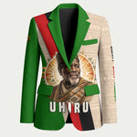 Jomo Kenyatta Blazer Uhuru and Kenyan Heritage Quote Tribute - African Pride