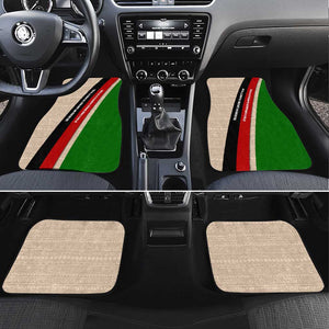 Jomo Kenyatta Car Mats Uhuru and Kenyan Heritage Quote Tribute - African Pride