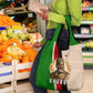 Jomo Kenyatta Grocery Bag Uhuru and Kenyan Heritage Quote Tribute - African Pride