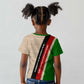Jomo Kenyatta Kid T shirt Uhuru and Kenyan Heritage Quote Tribute - African Pride