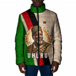 Jomo Kenyatta Padded Jacket Uhuru and Kenyan Heritage Quote Tribute - African Pride