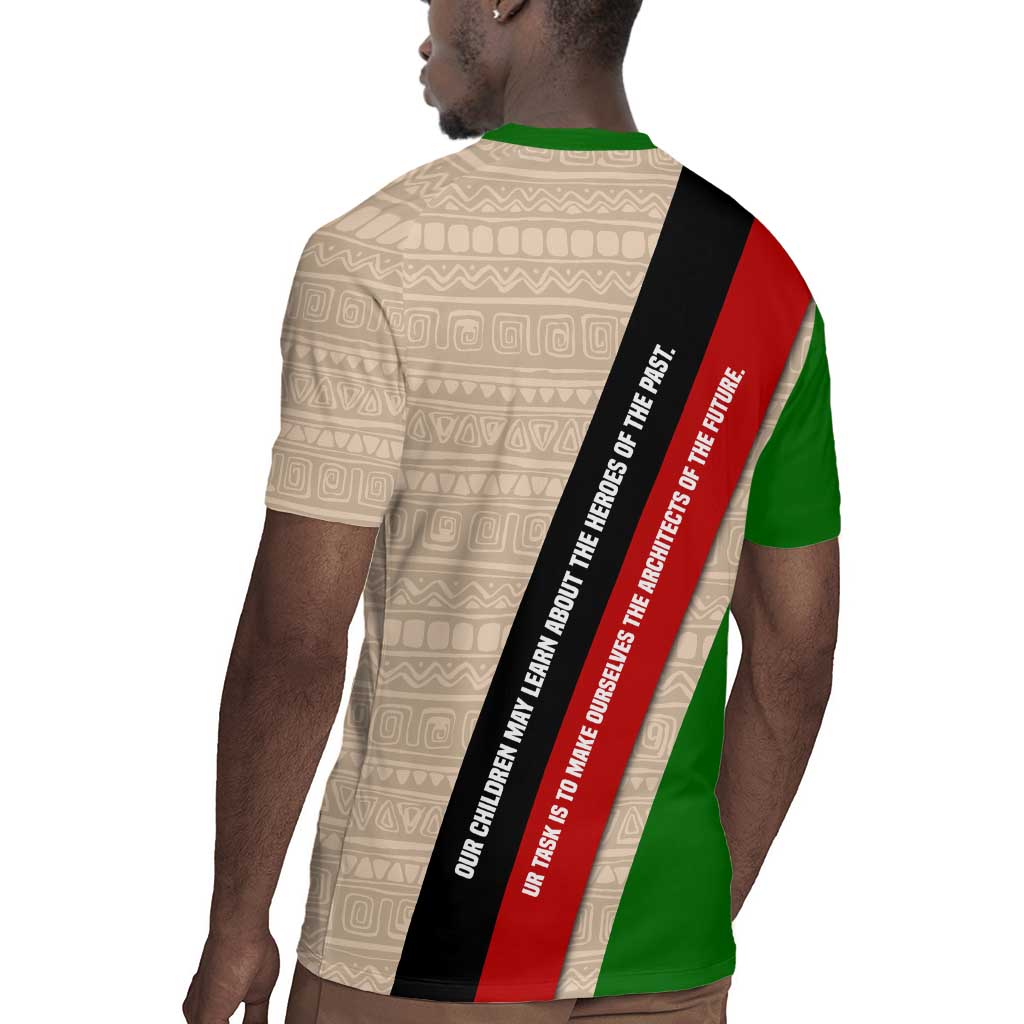Jomo Kenyatta Rugby Jersey Uhuru and Kenyan Heritage Quote Tribute - African Pride