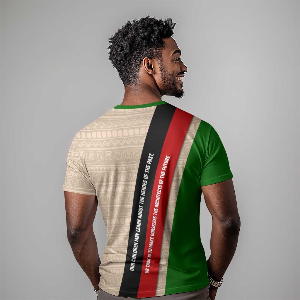 Jomo Kenyatta T shirt Uhuru and Kenyan Heritage Quote Tribute - African Pride