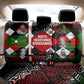 Jomo Kenyatta Back Car Seat Cover with Roots Resistance Renaissance and Kenyan Patchwork Pattern Tribute - African Pride