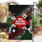 Jomo Kenyatta Garden Flag with Roots Resistance Renaissance and Kenyan Patchwork Pattern Tribute - African Pride