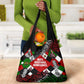 Jomo Kenyatta Grocery Bag with Roots Resistance Renaissance and Kenyan Patchwork Pattern Tribute - African Pride