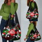 Jomo Kenyatta Grocery Bag with Roots Resistance Renaissance and Kenyan Patchwork Pattern Tribute - African Pride