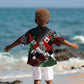 Jomo Kenyatta Kid Hawaiian Shirt with Roots Resistance Renaissance and Kenyan Patchwork Pattern Tribute - African Pride