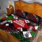 Jomo Kenyatta Quilt Bed Set with Roots Resistance Renaissance and Kenyan Patchwork Pattern Tribute - African Pride