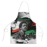 Bobby Seale Apron Black Panther Artwork Solidarity Quote Revolutionary Civil Rights Tribute - African Pride