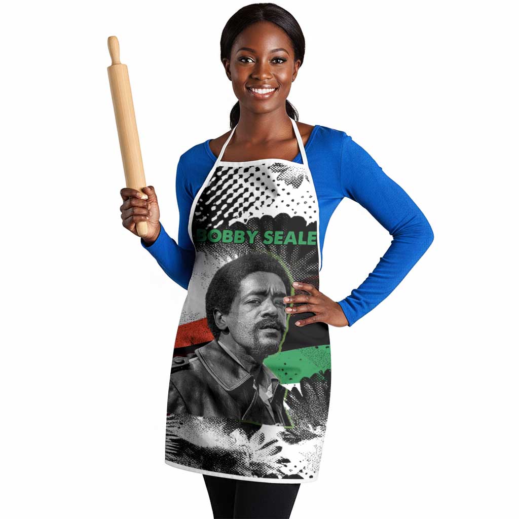 Bobby Seale Apron Black Panther Artwork Solidarity Quote Revolutionary Civil Rights Tribute - African Pride