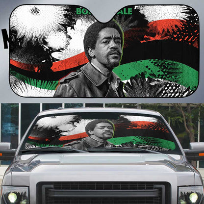 Bobby Seale Auto Sun Shade Black Panther Artwork Solidarity Quote Revolutionary Civil Rights Tribute - African Pride