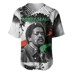Bobby Seale Baseball Jersey Black Panther Artwork Solidarity Quote Revolutionary Civil Rights Tribute - African Pride