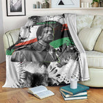 Bobby Seale Blanket Black Panther Artwork Solidarity Quote Revolutionary Civil Rights Tribute - African Pride