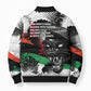 Bobby Seale Bomber Puffer Jacket Black Panther Artwork Solidarity Quote Revolutionary Civil Rights Tribute - African Pride