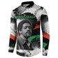 Bobby Seale Button Sweatshirt Black Panther Artwork Solidarity Quote Revolutionary Civil Rights Tribute