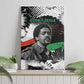 Bobby Seale Canvas Wall Art Black Panther Artwork Solidarity Quote Revolutionary Civil Rights Tribute - African Pride