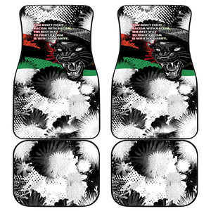 Bobby Seale Car Mats Black Panther Artwork Solidarity Quote Revolutionary Civil Rights Tribute - African Pride