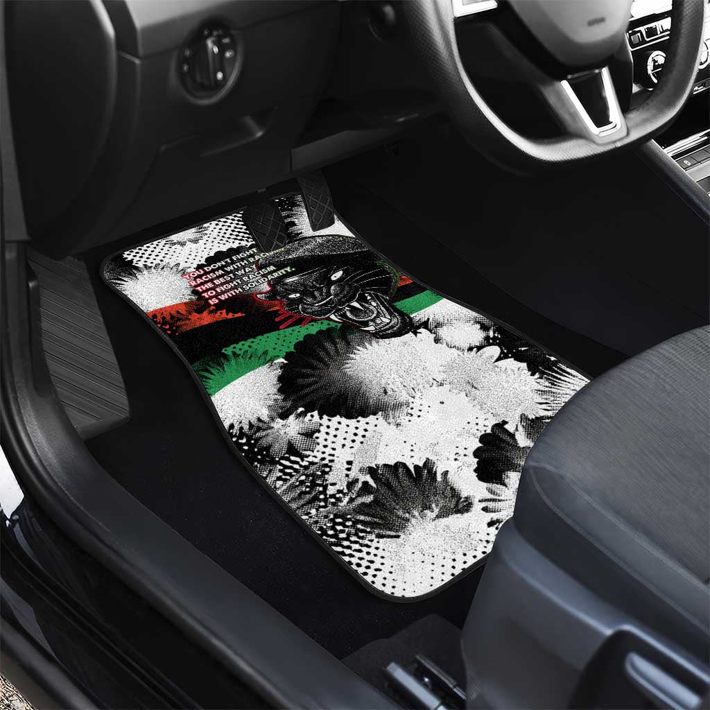Bobby Seale Car Mats Black Panther Artwork Solidarity Quote Revolutionary Civil Rights Tribute - African Pride