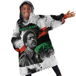Bobby Seale Kid Wearable Blanket Hoodie Black Panther Artwork Solidarity Quote Revolutionary Civil Rights Tribute - African Pride