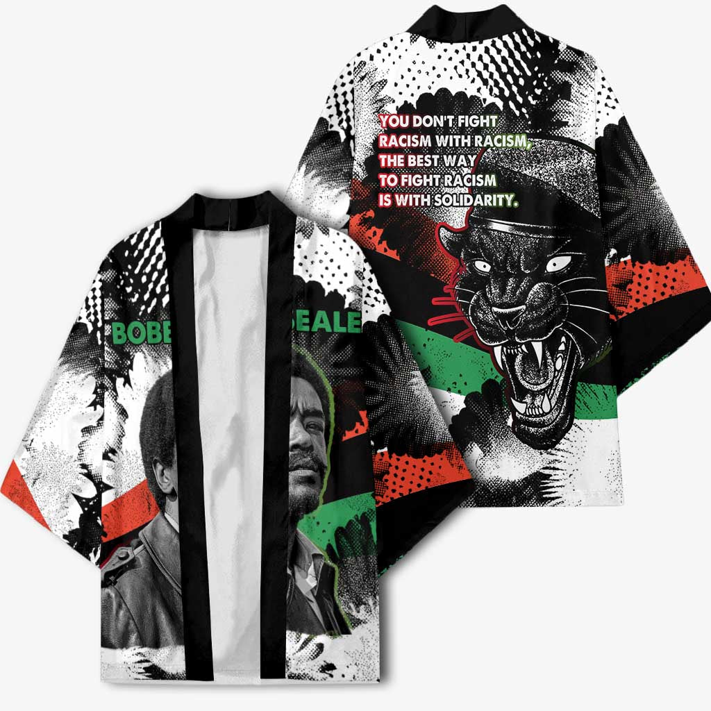 Bobby Seale Kimono Black Panther Artwork Solidarity Quote Revolutionary Civil Rights Tribute - African Pride