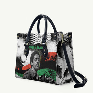 Bobby Seale Leather Bag Black Panther Artwork Solidarity Quote Revolutionary Civil Rights Tribute - African Pride