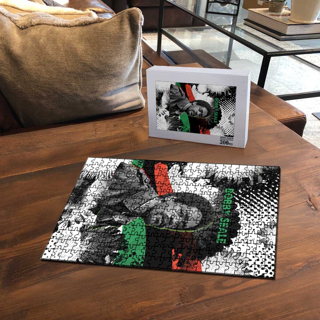Bobby Seale Puzzle Black Panther Artwork Solidarity Quote Revolutionary Civil Rights Tribute - African Pride