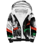 Bobby Seale Sherpa Hoodie Black Panther Artwork Solidarity Quote Revolutionary Civil Rights Tribute - African Pride