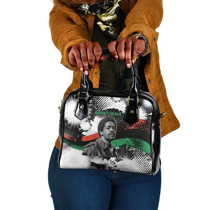Bobby Seale Shoulder Handbag Black Panther Artwork Solidarity Quote Revolutionary Civil Rights Tribute - African Pride