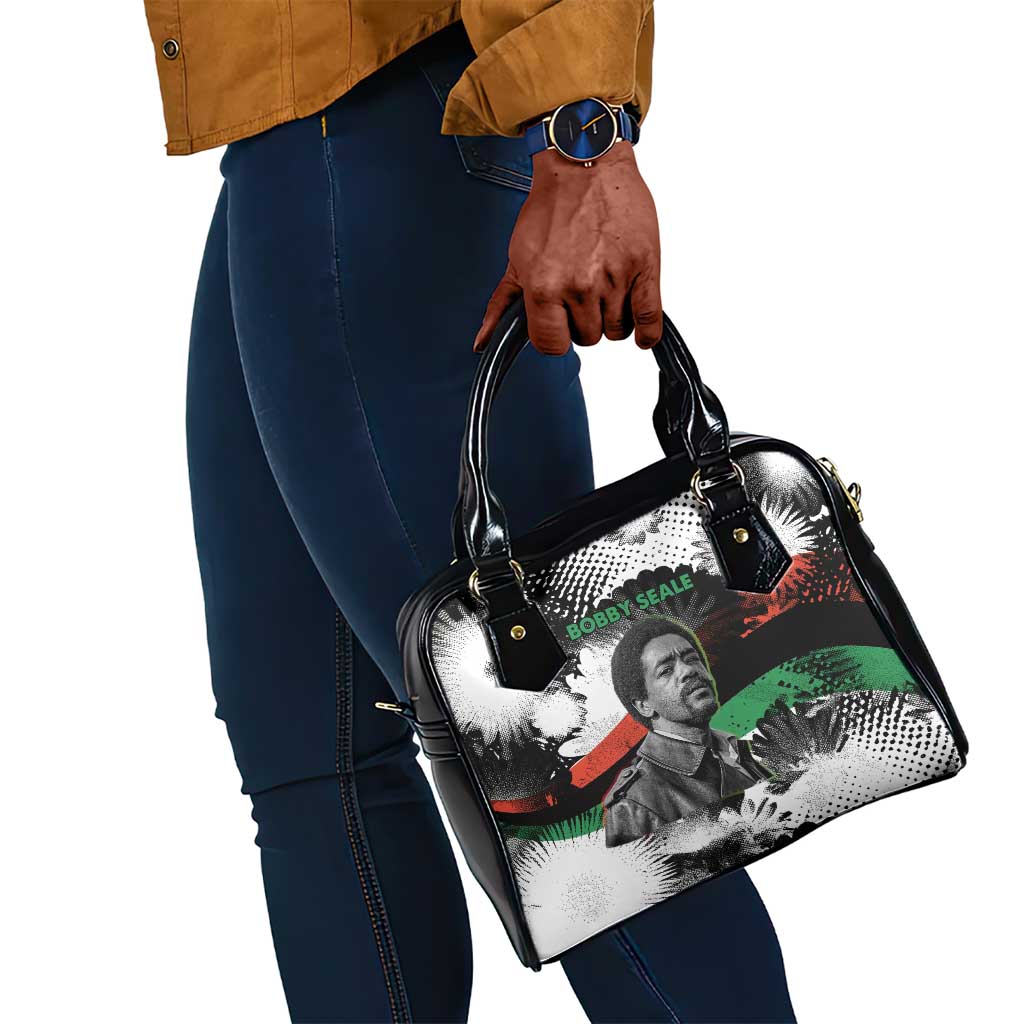 Bobby Seale Shoulder Handbag Black Panther Artwork Solidarity Quote Revolutionary Civil Rights Tribute - African Pride
