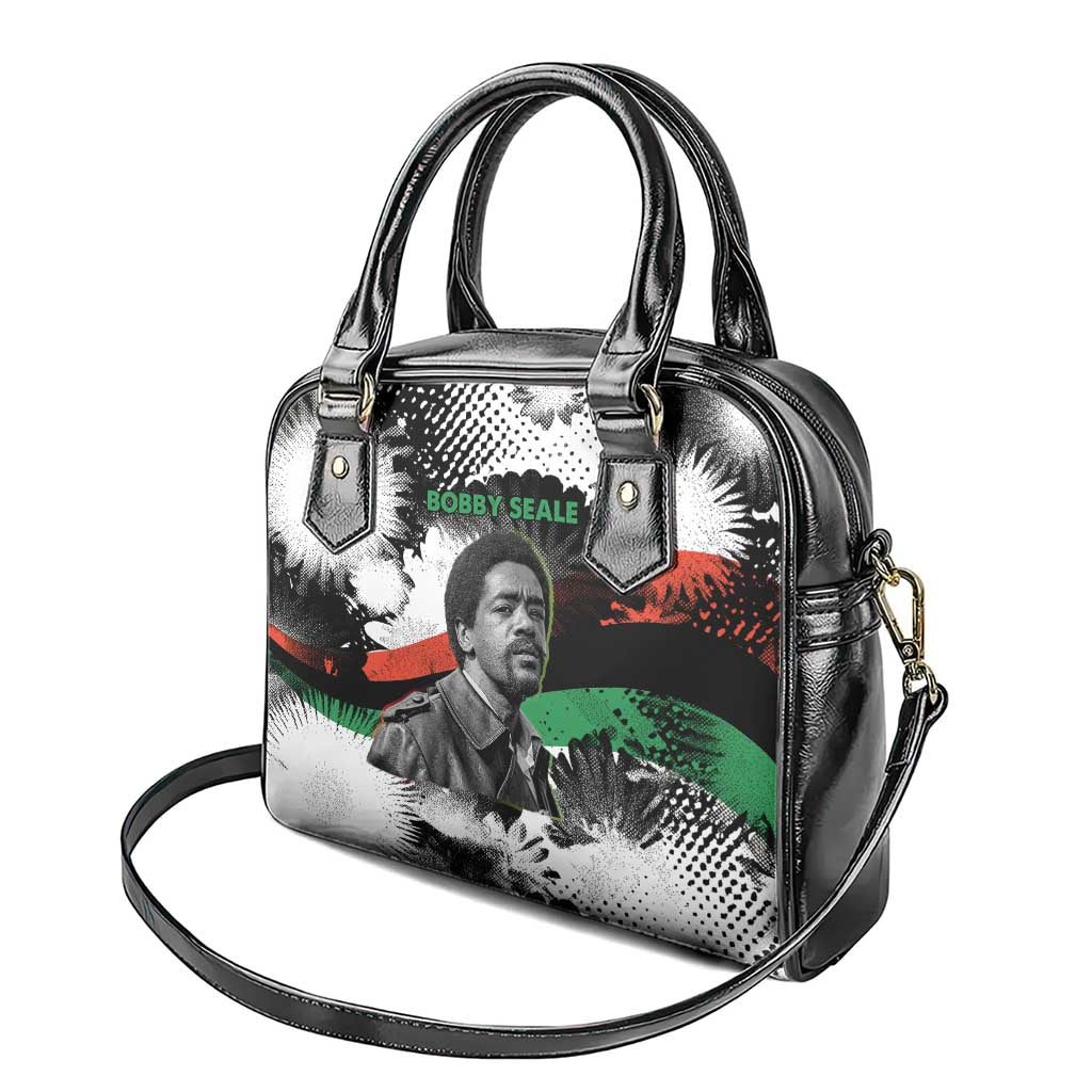 Bobby Seale Shoulder Handbag Black Panther Artwork Solidarity Quote Revolutionary Civil Rights Tribute - African Pride
