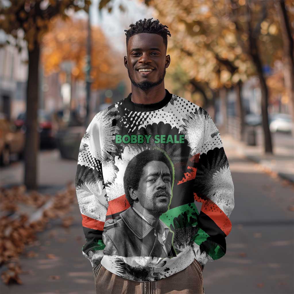 Bobby Seale Sweatshirt Black Panther Artwork Solidarity Quote Revolutionary Civil Rights Tribute - African Pride