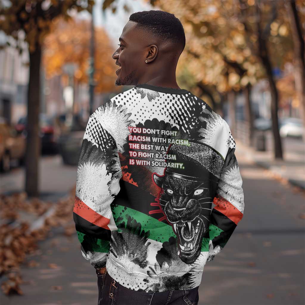 Bobby Seale Sweatshirt Black Panther Artwork Solidarity Quote Revolutionary Civil Rights Tribute - African Pride