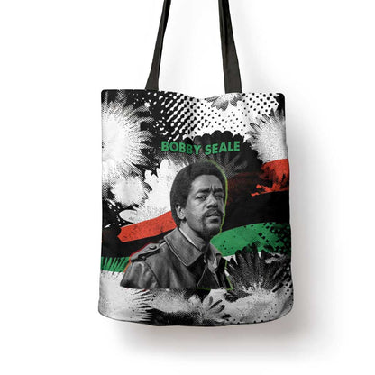 Bobby Seale Tote Bag Black Panther Artwork Solidarity Quote Revolutionary Civil Rights Tribute - African Pride