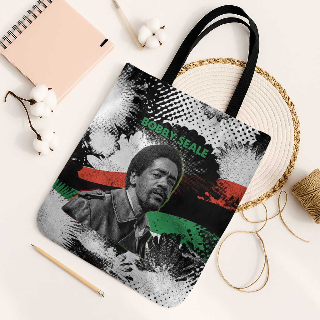 Bobby Seale Tote Bag Black Panther Artwork Solidarity Quote Revolutionary Civil Rights Tribute - African Pride