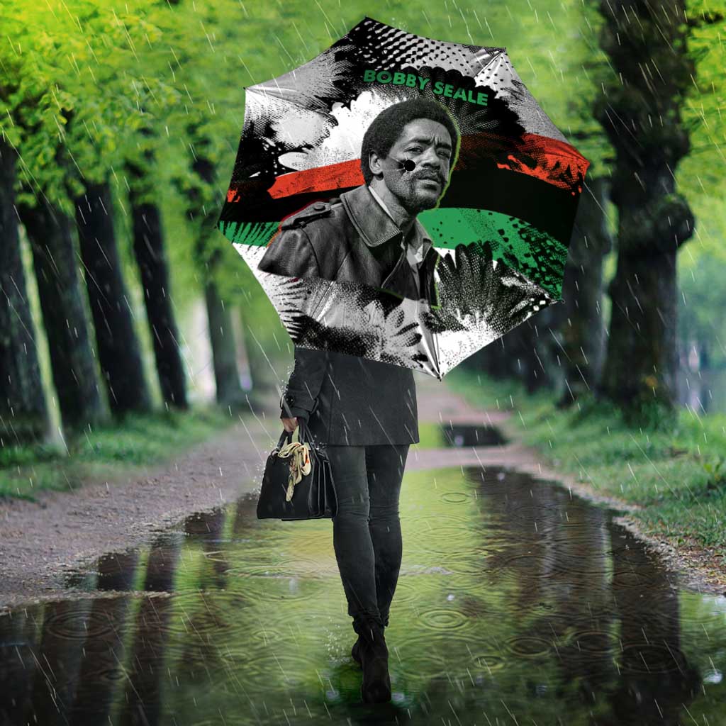 Bobby Seale Umbrella Black Panther Artwork Solidarity Quote Revolutionary Civil Rights Tribute - African Pride