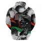 Bobby Seale Zip Hoodie Black Panther Artwork Solidarity Quote Revolutionary Civil Rights Tribute - African Pride
