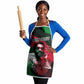 Bobby Seale Apron Black Panther Logo Revolutionary Civil Rights Movement Tribute - African Pride