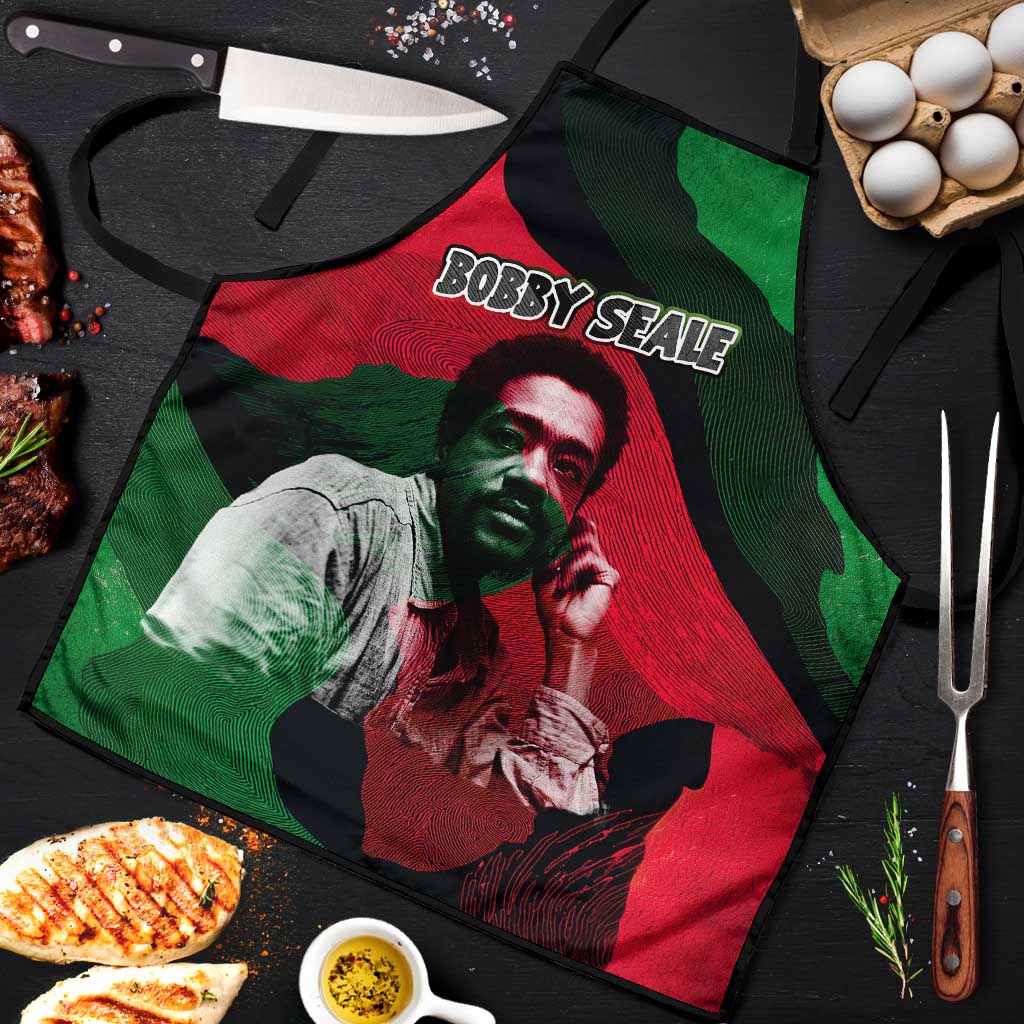 Bobby Seale Apron Black Panther Logo Revolutionary Civil Rights Movement Tribute - African Pride